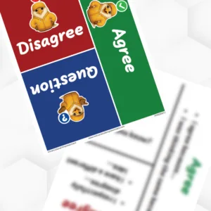 Deeper Learning: Foundations, Downloadable Discourse Cards, Early Elementary